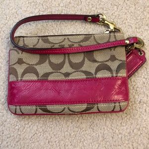 Coach Wristlet